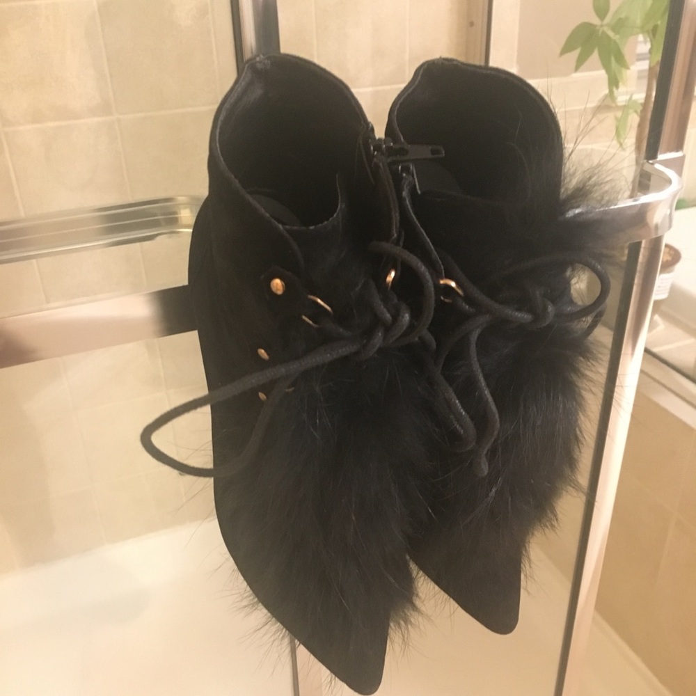 Fur Stilettos Booties